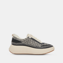 Dolen Sneaker, White / Black Woven