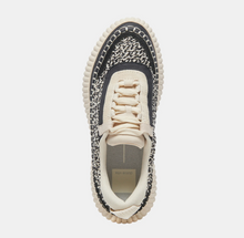 Dolen Sneaker, White / Black Woven