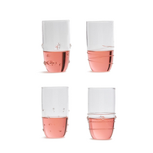 Verre Water Glasses [Assorted Set of 4]