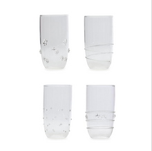 Verre Water Glasses [Assorted Set of 4]