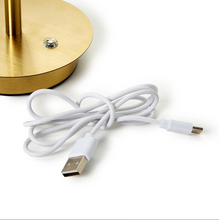 Acrylic Shade Cordless Table Lamp