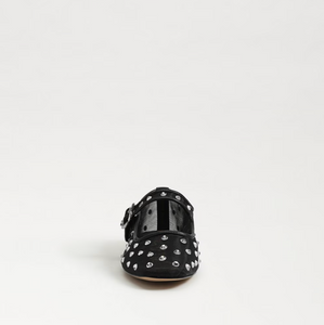 Michaela Shine Mary Jane Flat, Black