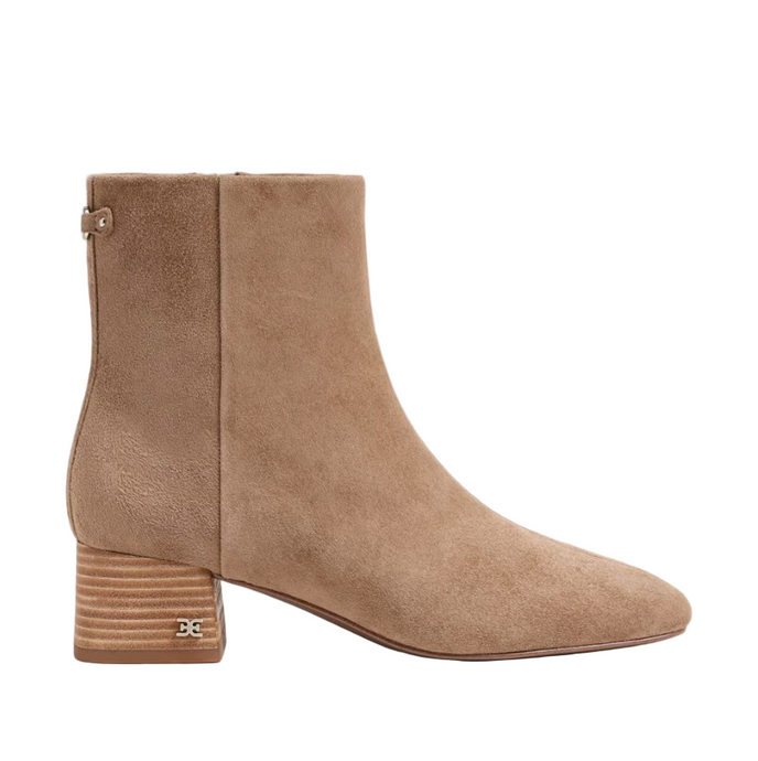 Paige Bootie, Almond Taupe