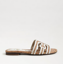 Bay Multicolor Slide Sandal, Natural Beige Cork