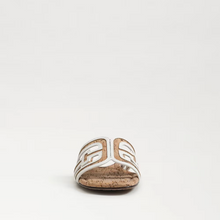 Bay Multicolor Slide Sandal, Natural Beige Cork