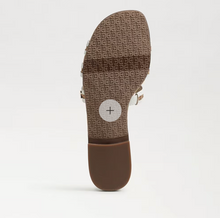 Bay Multicolor Slide Sandal, Natural Beige Cork