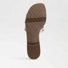 Bay Multicolor Slide Sandal, Natural Beige Cork