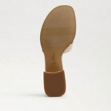 Farrin Block Heel Slide Sandal, Linen