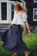 Lennox Skirt, Midnight Plains