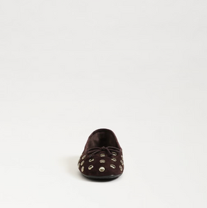 Alie Studded Ballet Flat, Cafe Noir