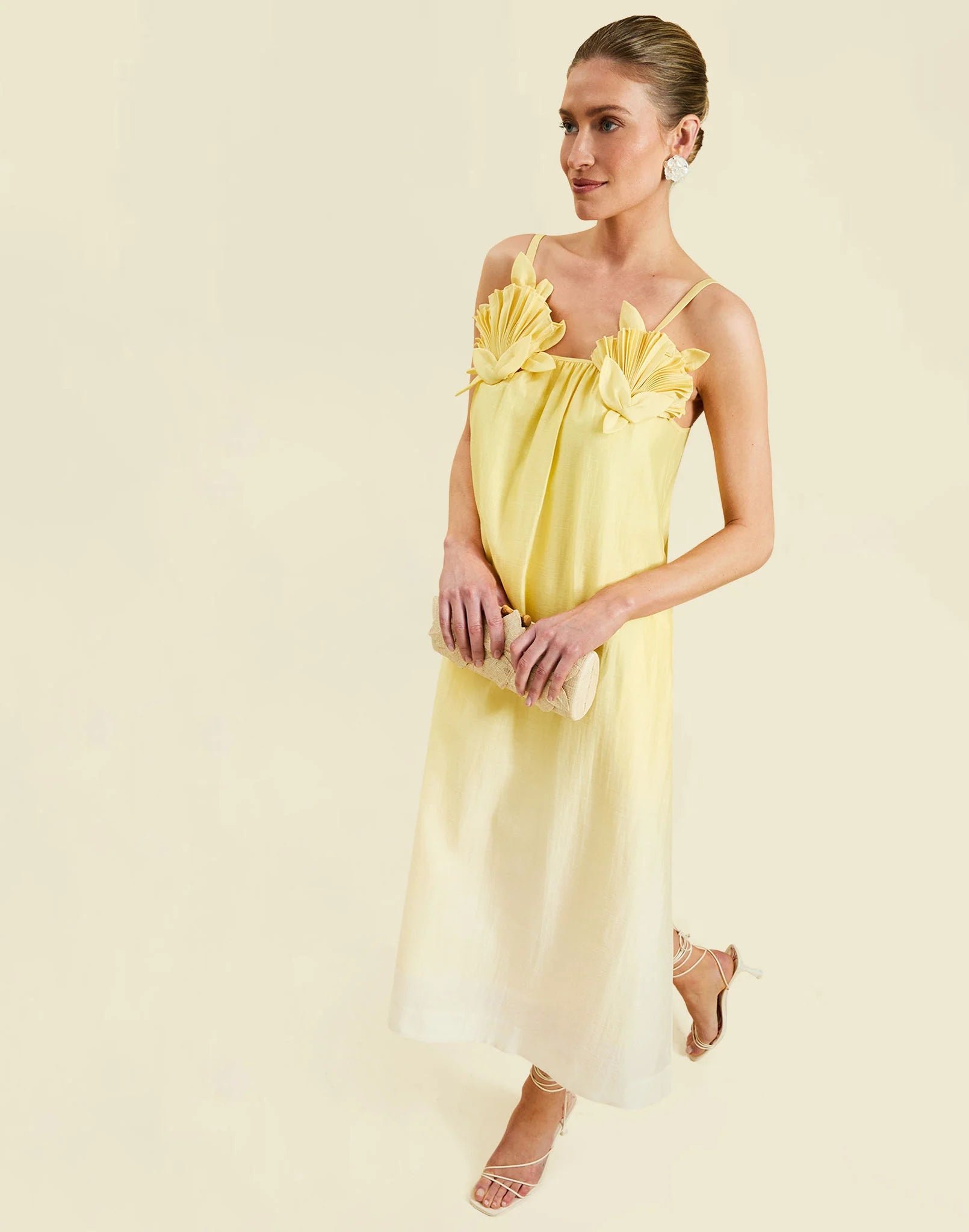 knee length dresses for ladies Mestiza Orzo Midi Dress-Sage Green – By Request