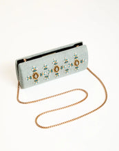 Peridot Beaded Clutch