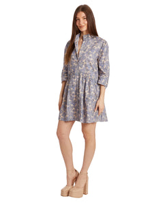 Cammie Ruffle Shirt Dress