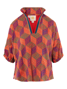 Poppy Top, Vintage Monogram