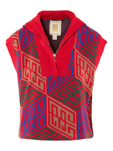 Poppy Pullover Vest, Vintage Monogram