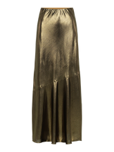 Bias Skirt, Liquid Gold