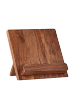 Scalloped Wood Book Stand