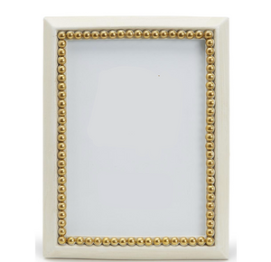 5x7 Gold Beaded Frame