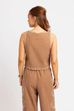 Shell Embroidered Tank