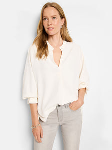 Breezy Cinch Top, Classic Cream