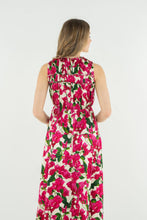 Olivia Top, Bougainvillea Silk