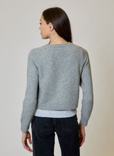 Long Sleeve Twofer Sweater, Airstream