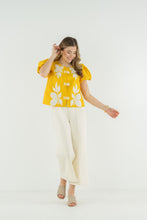 Isabella Top, Golden Hour Linen