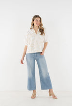 Poppy Top, Beige Bloom
