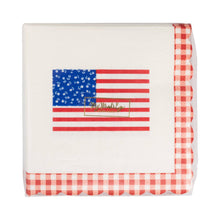 Gingham Flag Paper Napkin [Set of 24]