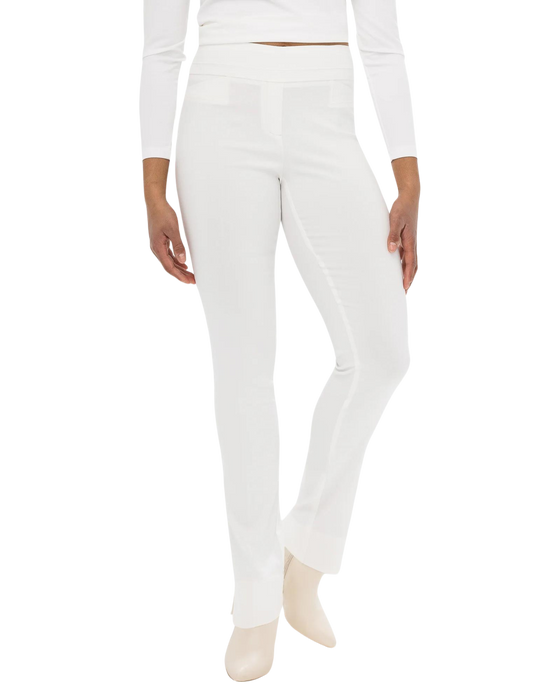 Creme Slit Pants, 31