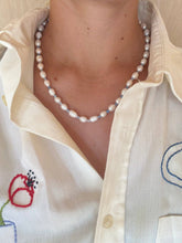 Aquamarine & Pearl Necklace