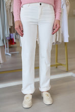 Charlene Corduroy Straight Leg Pant 30" Inseam, Winter White