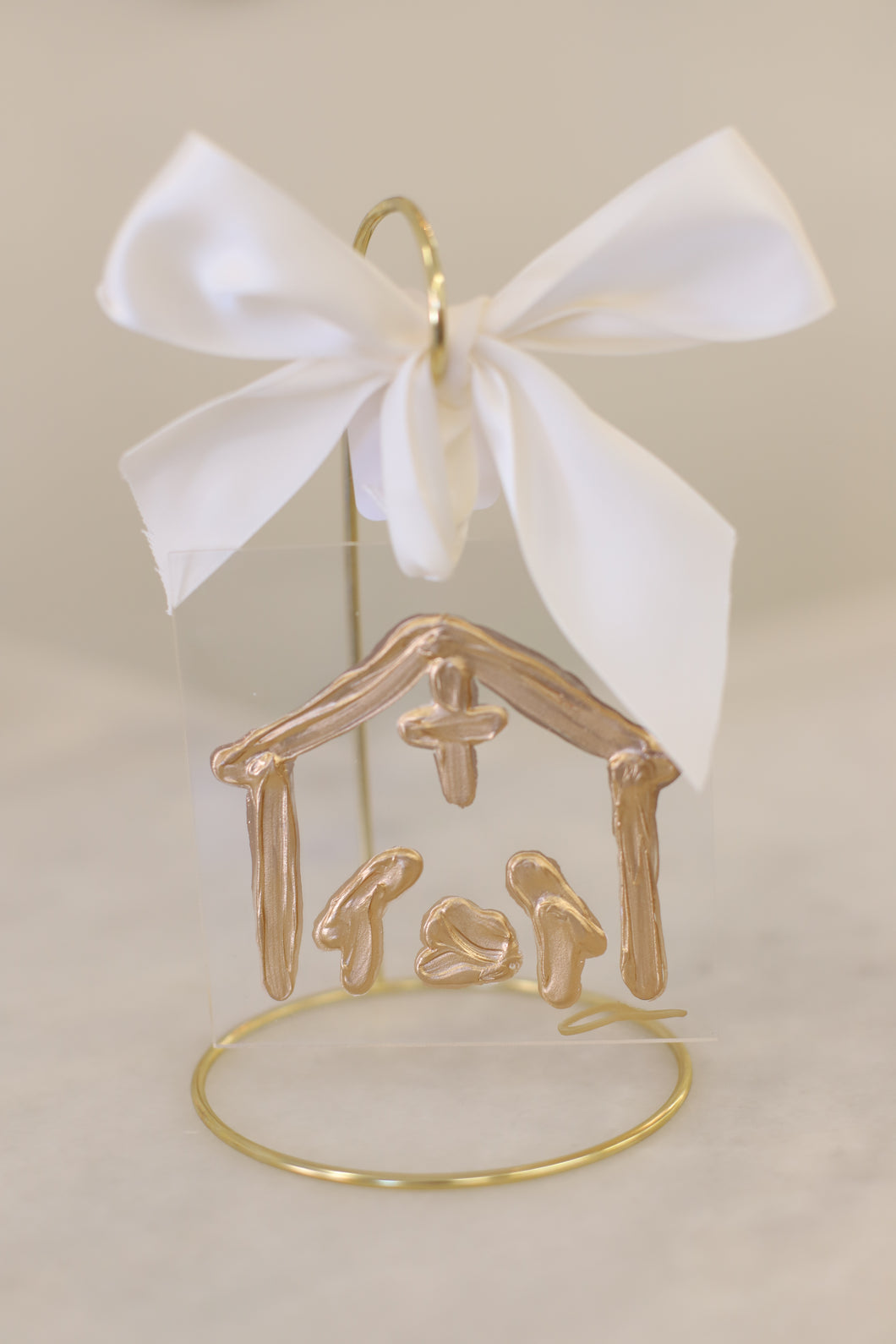 Nativity Acrylic Ornament