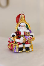 Strike A Pose Santa Ornament