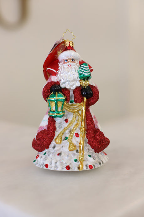 Peppermint Sparkle Nicholas Ornament