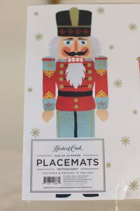 Nutcrackers Placemats [Pack of 24]