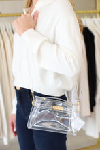 Talia Clear Bag with Gold