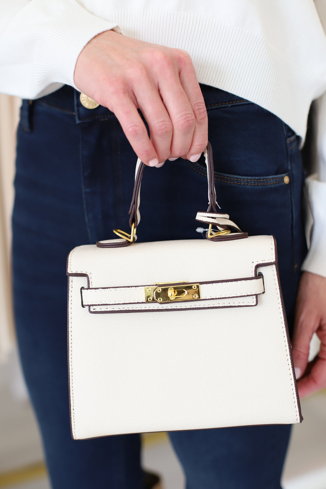 Tess Bag, Ivory