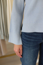 V-Neck Plaited Sweater