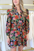 Hazel Dress, Midnight Petals