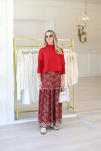Faye Skirt, Nordic Paisley Multi