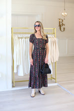 Cornelia Dress, Onyx Garden