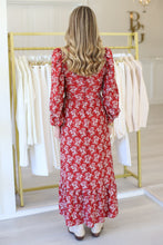 Natalie Dress, Ribbon Bouquet Red