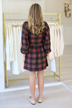 Beatrice Ruffle Dress, Yuletide Plaid