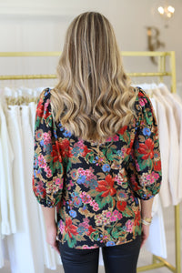 Eliza Top, Midnight Petals
