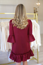 Chelsea Dress, Beet Red