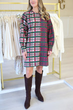 Leslie Dress, Party Plaid Combo