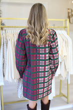 Leslie Dress, Party Plaid Combo