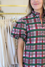 Carly Dress, Party Plaid Combo