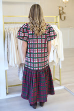 Carly Dress, Party Plaid Combo
